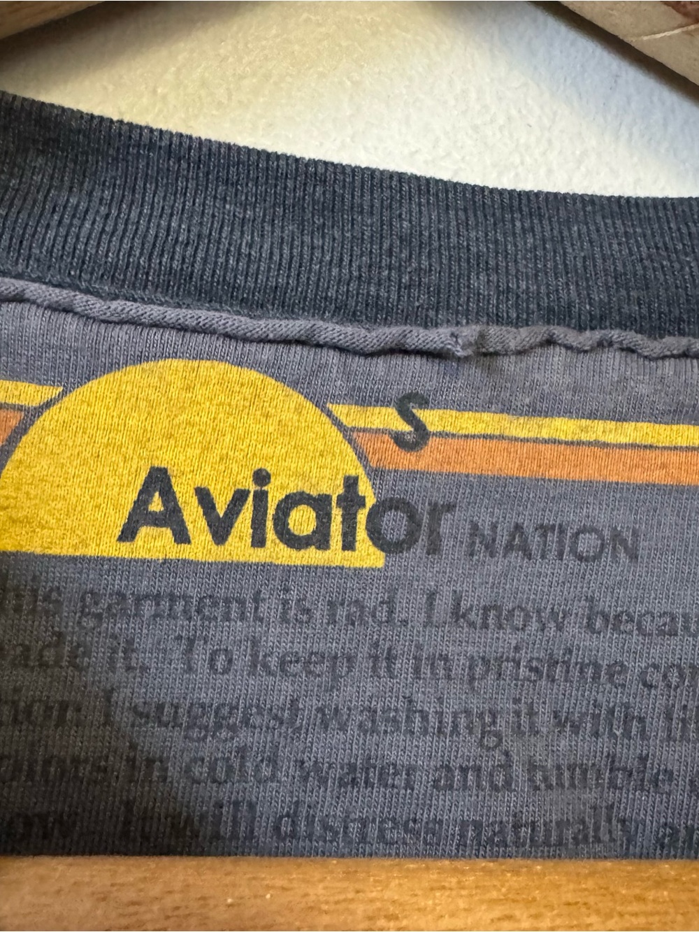 Aviator Nation Sunset Bolt boyfriend t-shirt - Picture 5 of 6
